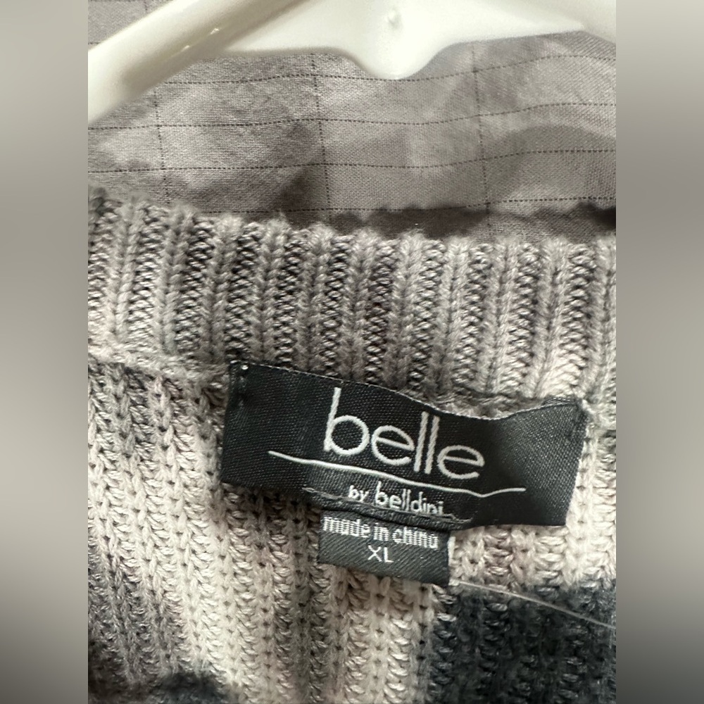 Belle by Belldini Tie-Dye Sweater Size xl - Picture 6 of 8